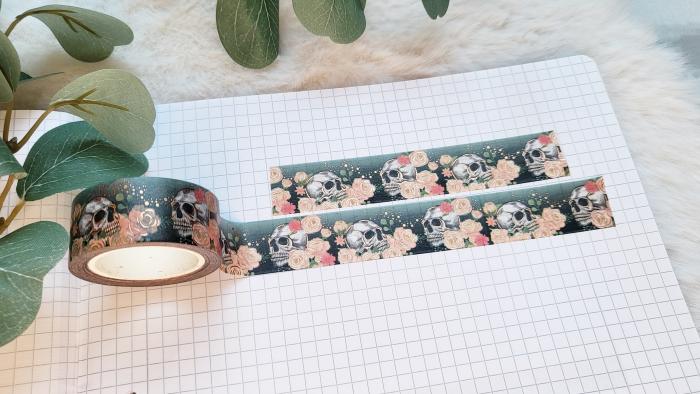 Washi Tape Totenkopf